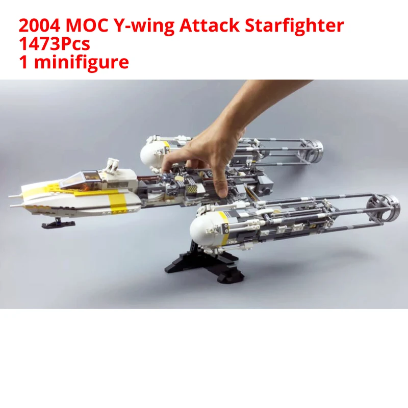 Y Wing Starfighter Lepining  Wars Space Fighters Building Block Model Compatible 05040 Toys Universe Figures Christmas Gifts