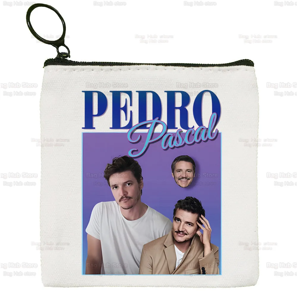 Pedro Pascal My Boy Friend Cartoon Printed Canvas Bag Design Canvas Simple and Fashionable Storage Bag