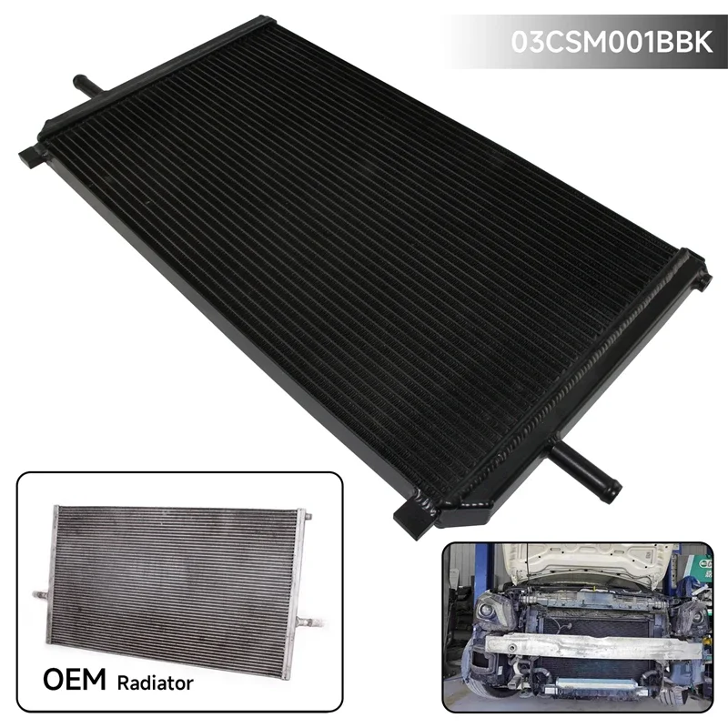 Алюминиевый комплект радиатора для соревнований тюнинговый передний монтаж