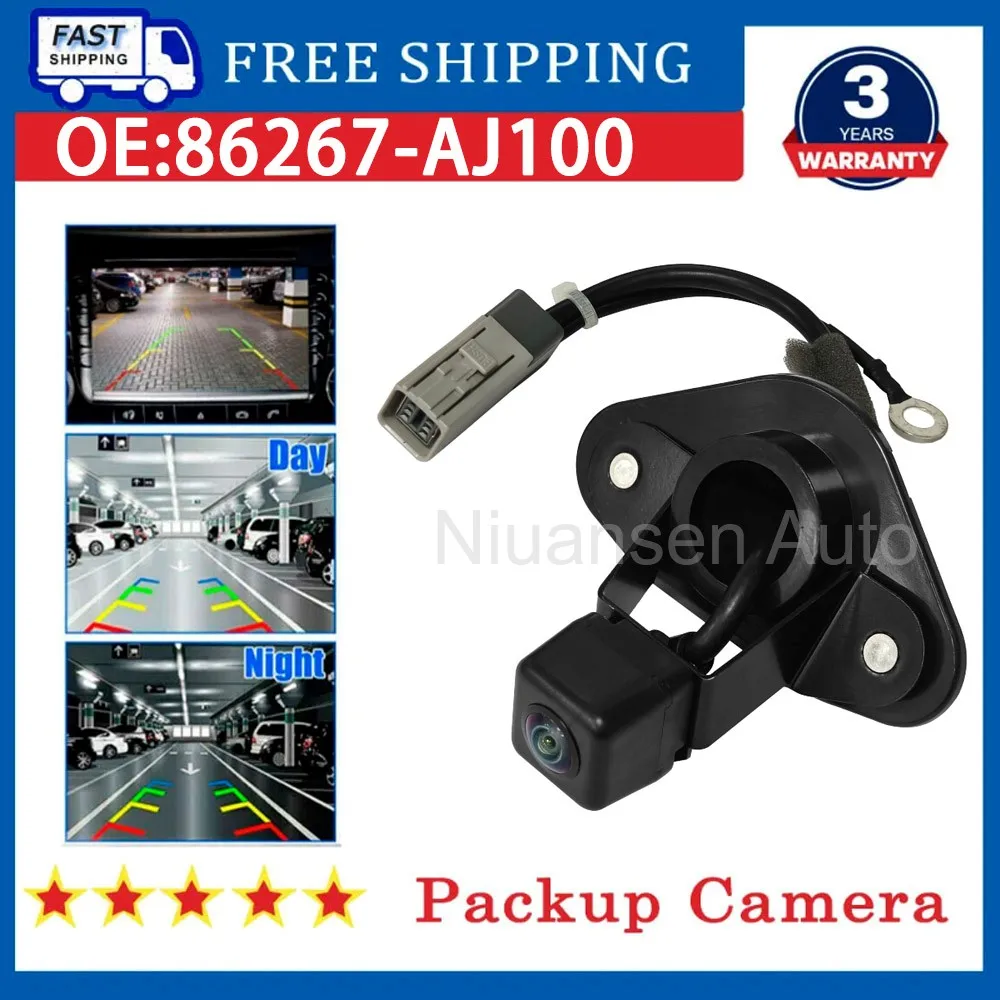 

86267-AJ100 камера заднего вида, вспомогательная камера заднего вида для помощи при парковке для Subaru Legacy Outback 2010-2014 86267-AJ101