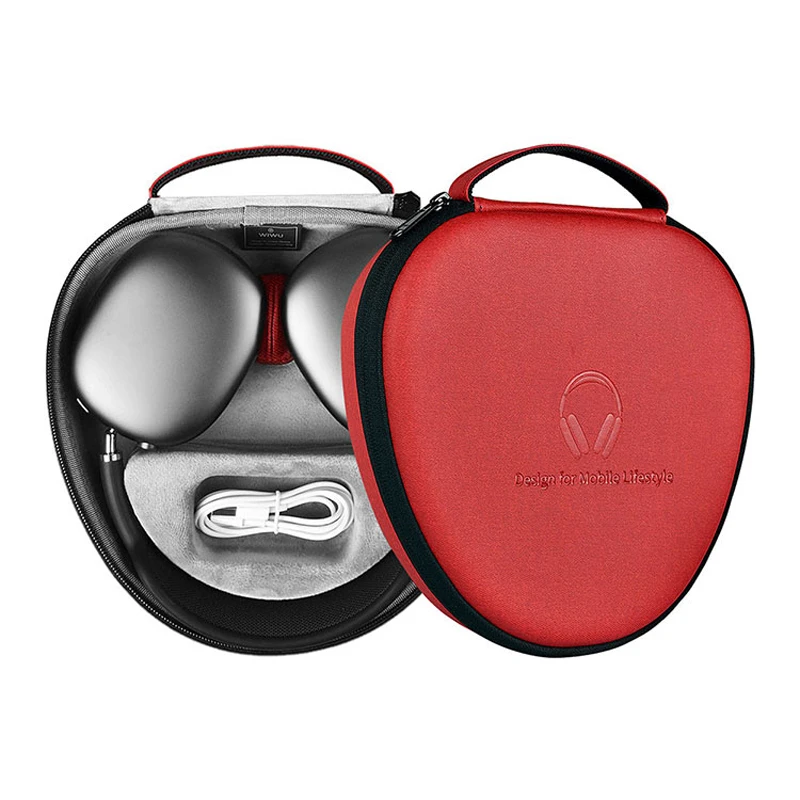 

Waterproof Smart Case for AirPods Max with Staying Power Carry Bag for Air pods Max Sleep Model Headphone Protective Case