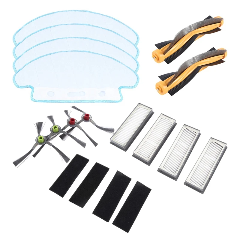 

Основная щетка Hepa Filter Mop Cloth Для Ecovacs DD35 DD33 DD56 Запчасти для роботизированного пылесоса