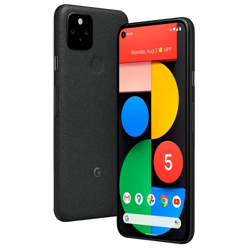 Смартфон Google Pixel 5 Pixel5 6 0 дюйма 8 + 128 ГБ NFC ядер Snapdragon 76 Оригинальный