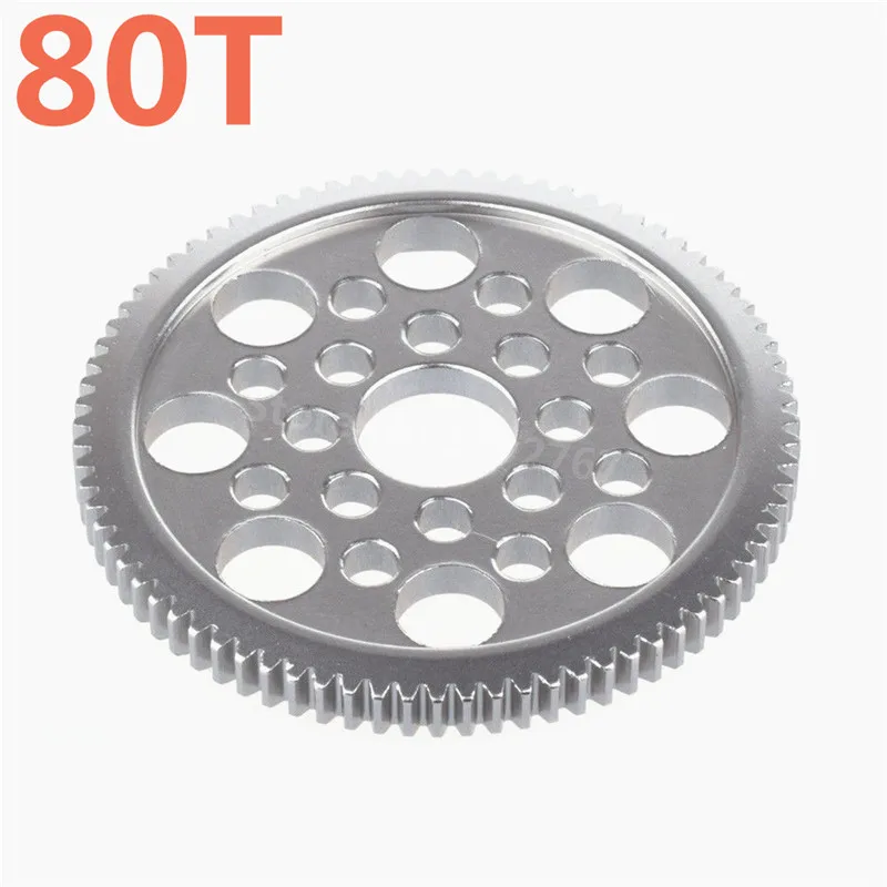 Сакура Alloy 7075 Металлическая цилиндрическая шестерня 48P 80T для 1/10 Drift Racing D3 CS S XI XIS G31