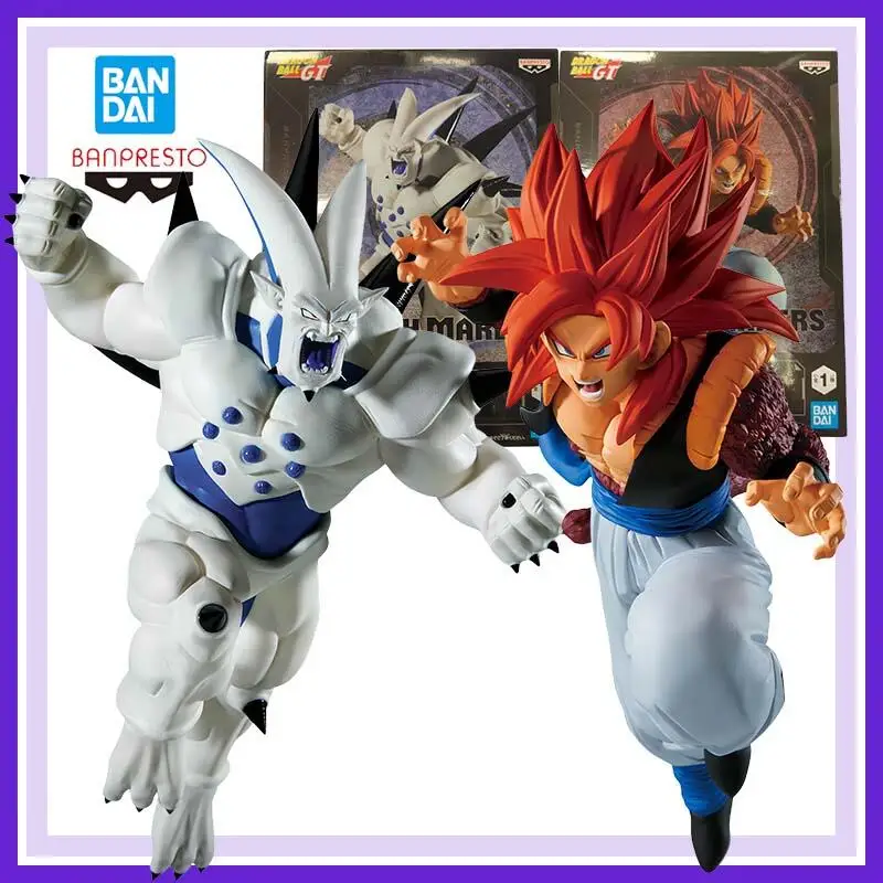 Фото В наличии: Оригинальные фигурки Bandai Banpresto Dragon Ball GT Match Makers Syn Shenron Gogeta. Коллекционная модель, подарок, игрушка. №1