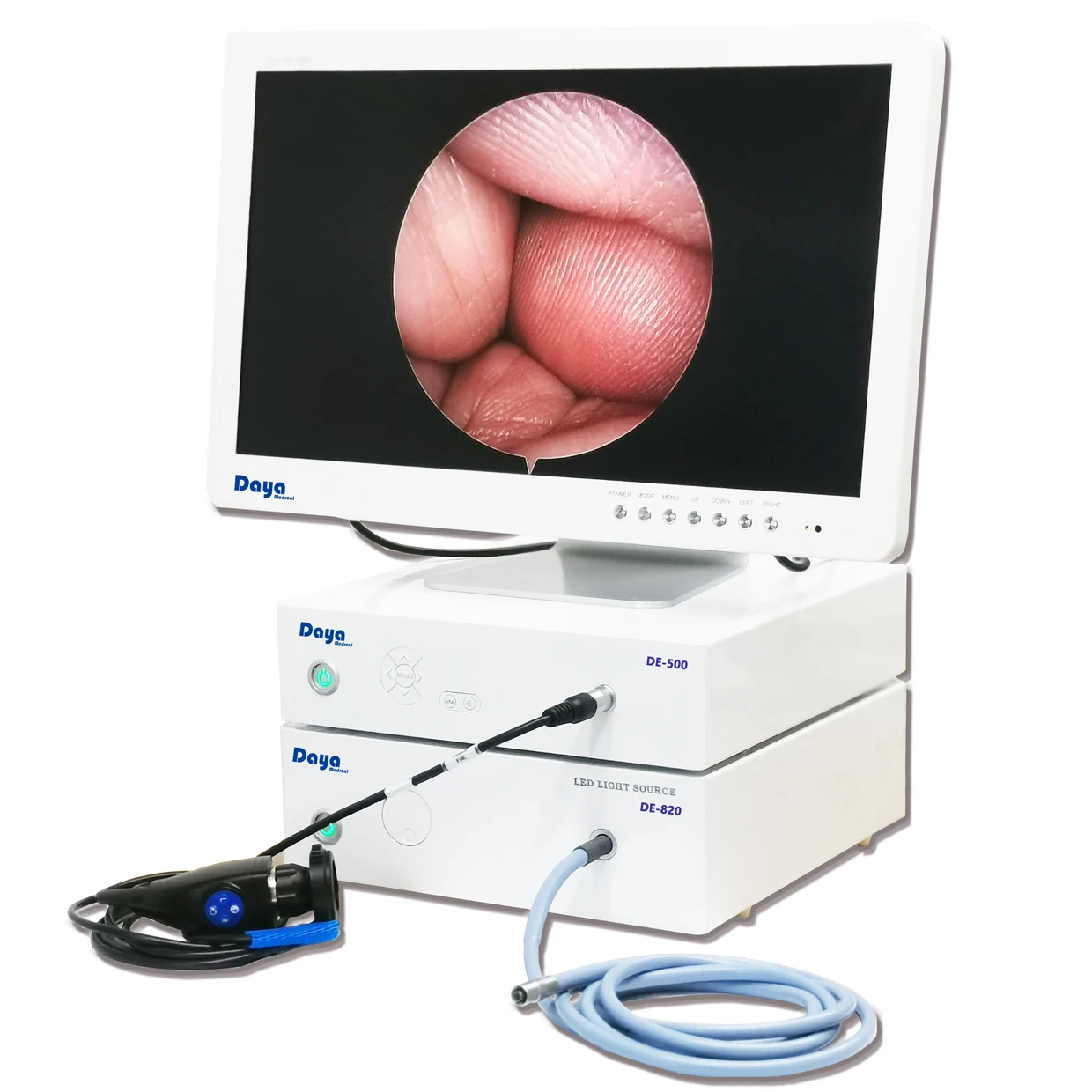 

100W Portable Laparoscopic Medical Endoscope LED Light Source