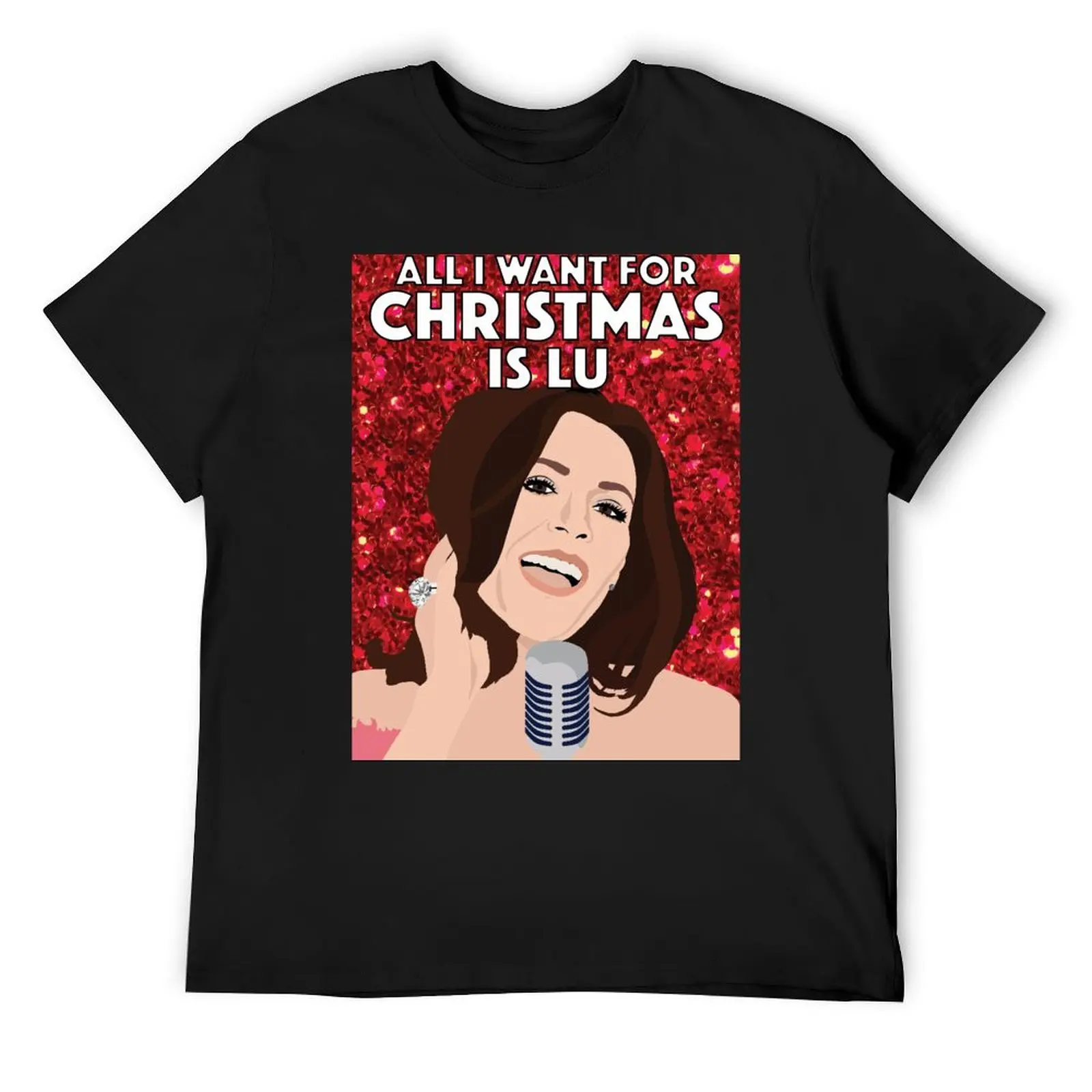 Футболка Countess Luann De Lesseps All I Want For Christmas Is Lu RHONY