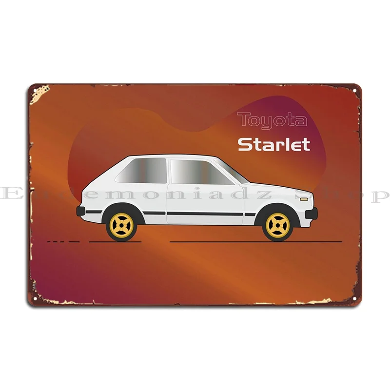 

Cars Metal Sign Pub Mural Customize Design Wall Plaque Decoration Tin Sign Poster