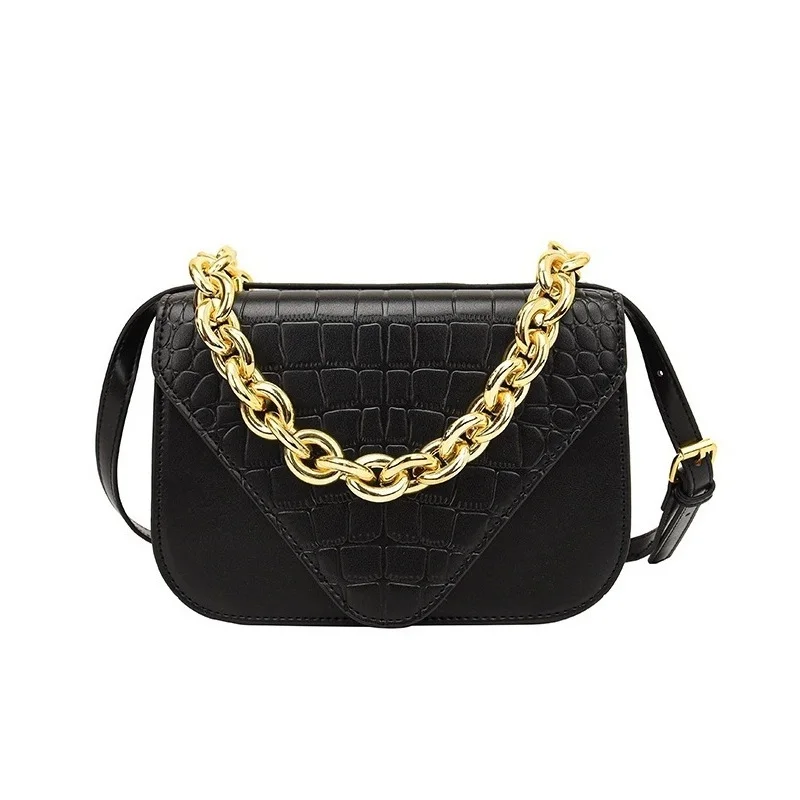 

High Grade Women Crossbody Bag Luxury Pattern Designer Handbag Quality PU Leather Chain Bag Fashion Shoulder Bag Mujer Tote Bag