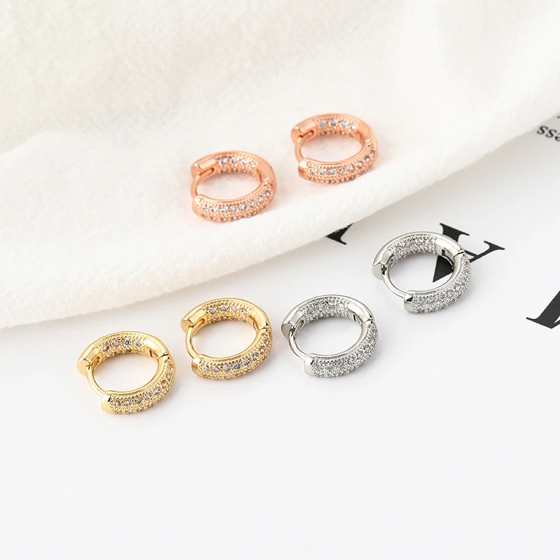 

Rivet Style Simple Versatile Hoop Earrings Bohemia For Ladies Party Banquet Fashion Trending Accessories Same Type Earrings Gift