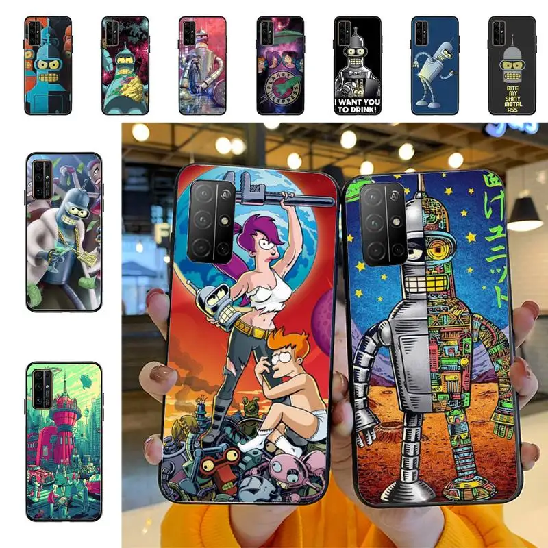 

F-Futuramas Bender Phone Case for Huawei Honor 10 i 8X C 5A 20 9 10 30 lite pro Voew 10 20 V30