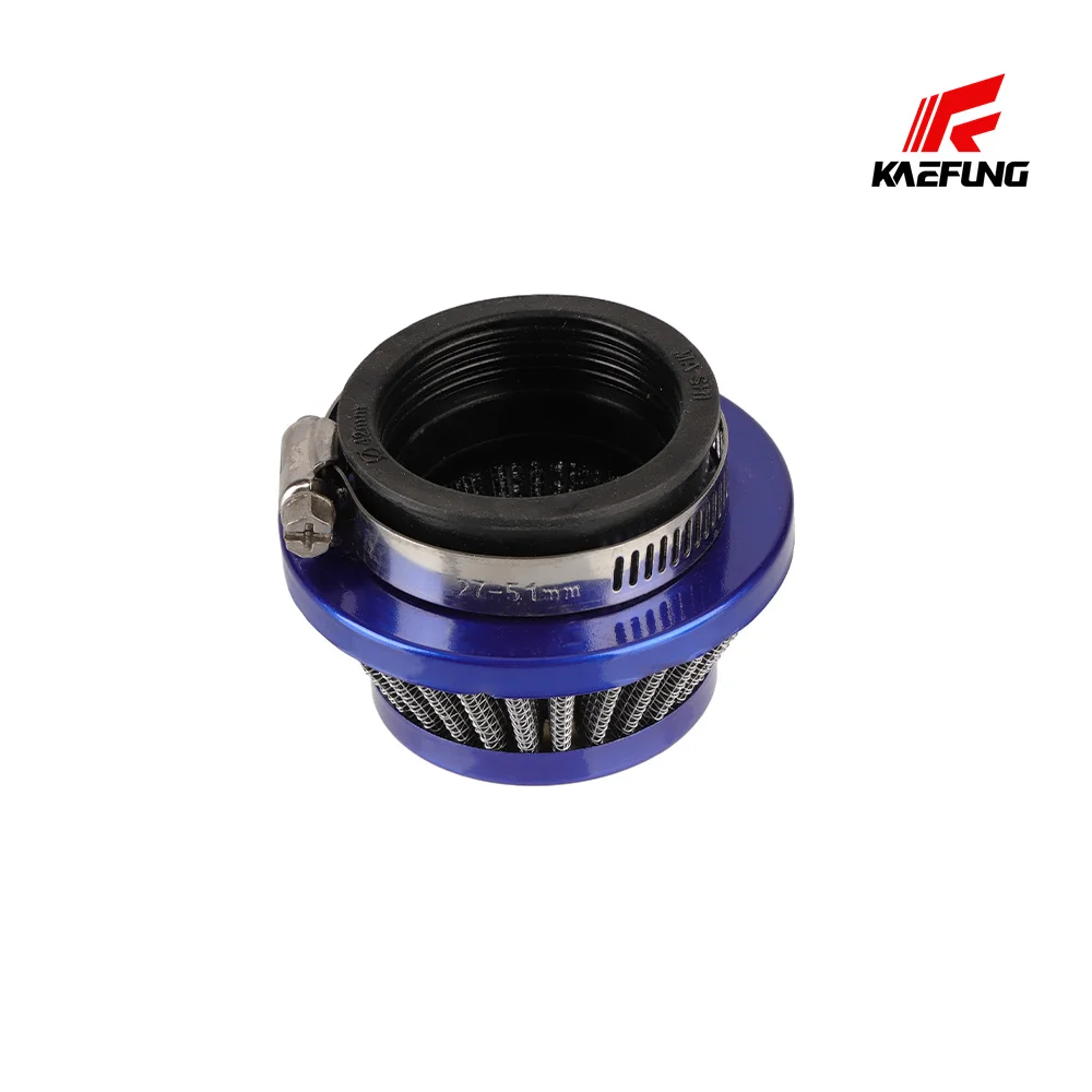 

5 мм, 38 мм, 42 мм, 45 мм, 48 мм, 50 мм, 60 мм, универсальный мотоциклетный воздушный фильтр, очиститель воздуха для скутера, внедорожного квадроцикла, квадроцикла, грязевого пит-байка