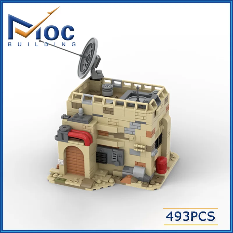 

MOC Building Block Star Movie SW House on Tatooine #4 StarW Technology Bricks DIY Assembly Model Toy Holiday Gift