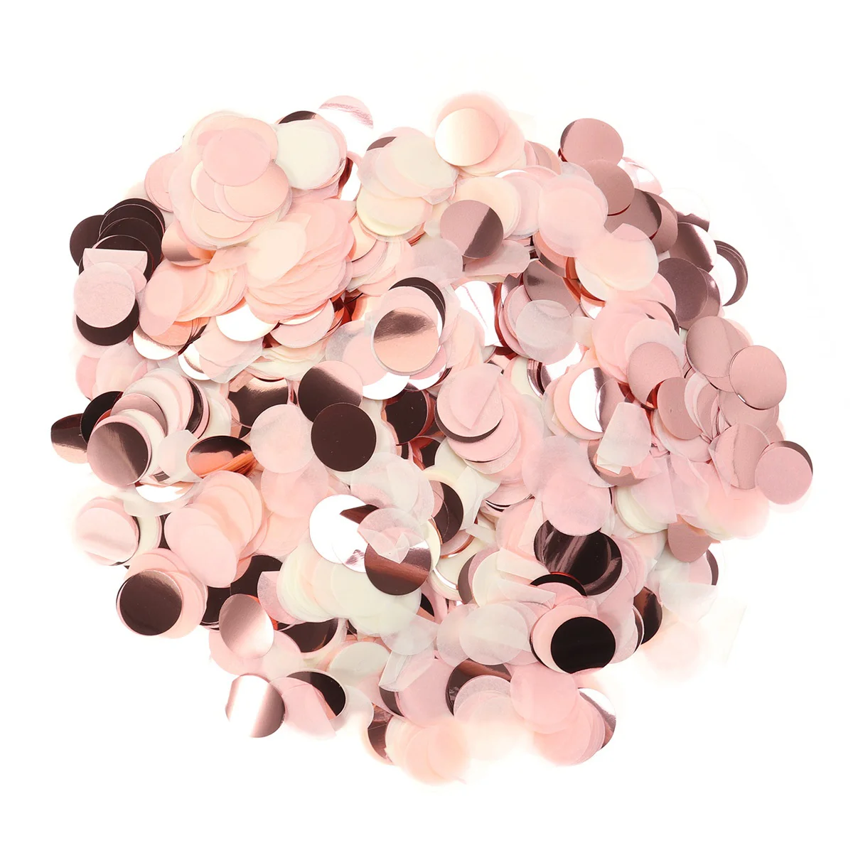 

60g 2 5cm Round Multicolor Sequins for Wedding Birthday Party Christmas Decoration ( Golden White )