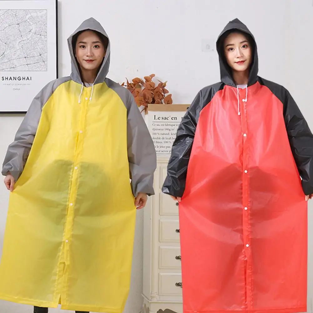 Eva Rain Jacket Splicing Pattern   For Outdoor