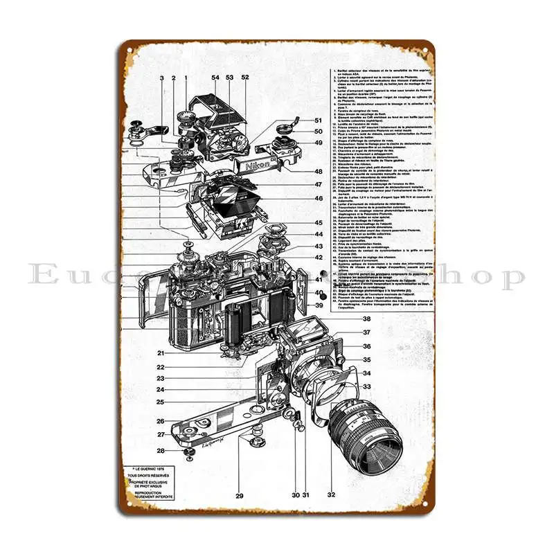 

Запатентованный металлический плакат для камеры, плакаты для плаката, печатные плакаты, символы клуба, жестяной плакат