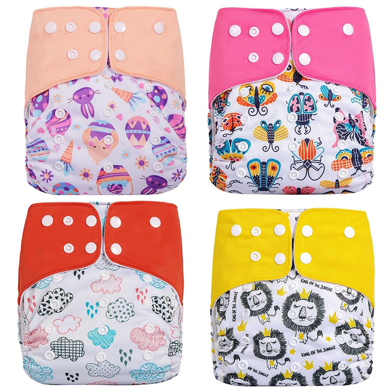 

Baby Pocket Cloth Diaper Nappy Reusable Washable Adjustable 3kg-15kg One Size Boy Girl Newborn Waterproof Reusable Nappies