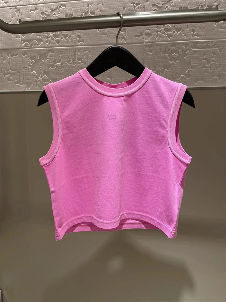

2023 Spring New Sleeveless Vest T-shirt Women Top
