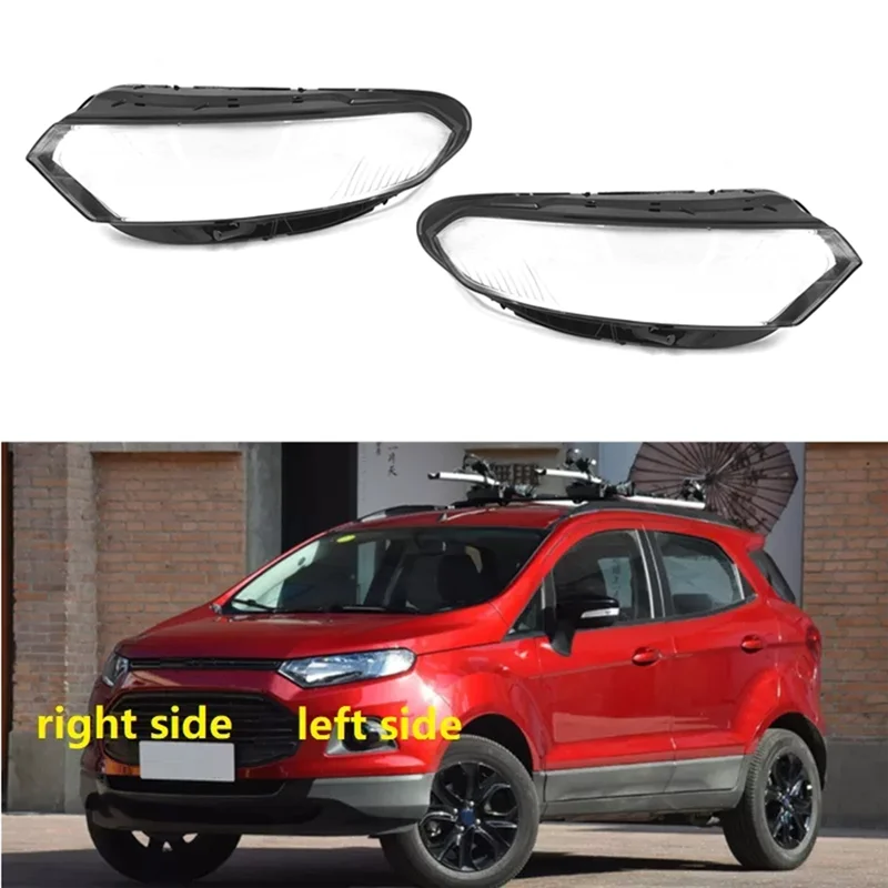 

Car Right Headlight Shell Lamp Shade Transparent Lens Cover Headlight Cover for Ford Ecosport 2013 2014 2015 2016