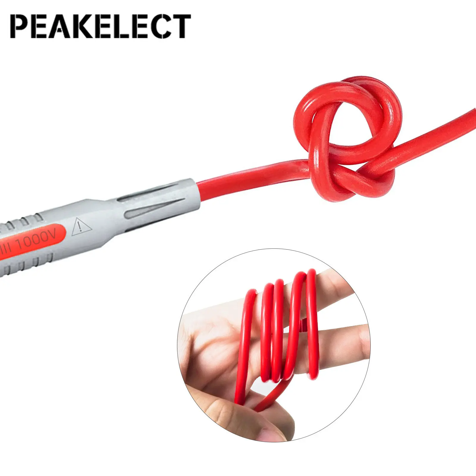 Набор тестовых щупов peakchoose P1300A 4 мм щупы с вилкой типа банан острые иглы 1 мм/2 8 шт. -