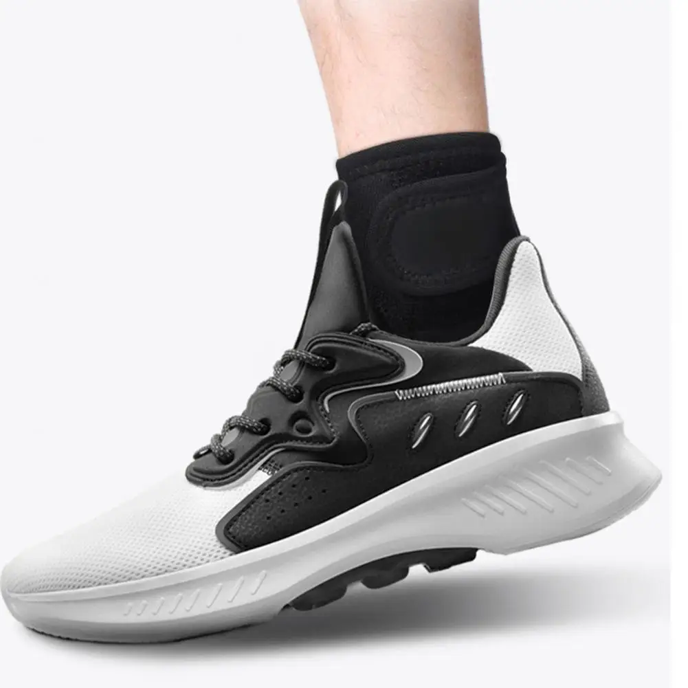 

Ankle Sleeve 1Pc Comfortable Adjustable Polyester Basketball Badminton Sports Foot Protector Sports Accessory