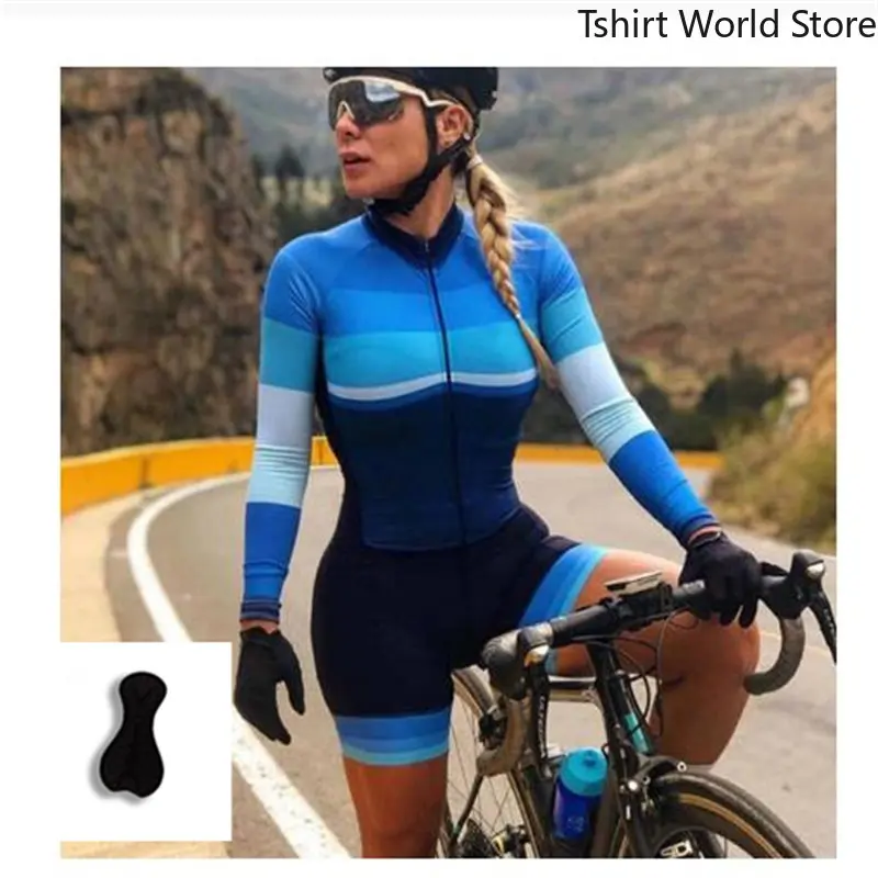 

2022 New Custom Professional Breathable Printing Woman Cycling Jersey Suit, Triathlon Bike Wear Short Sleeve Triathlon Jumpsuit