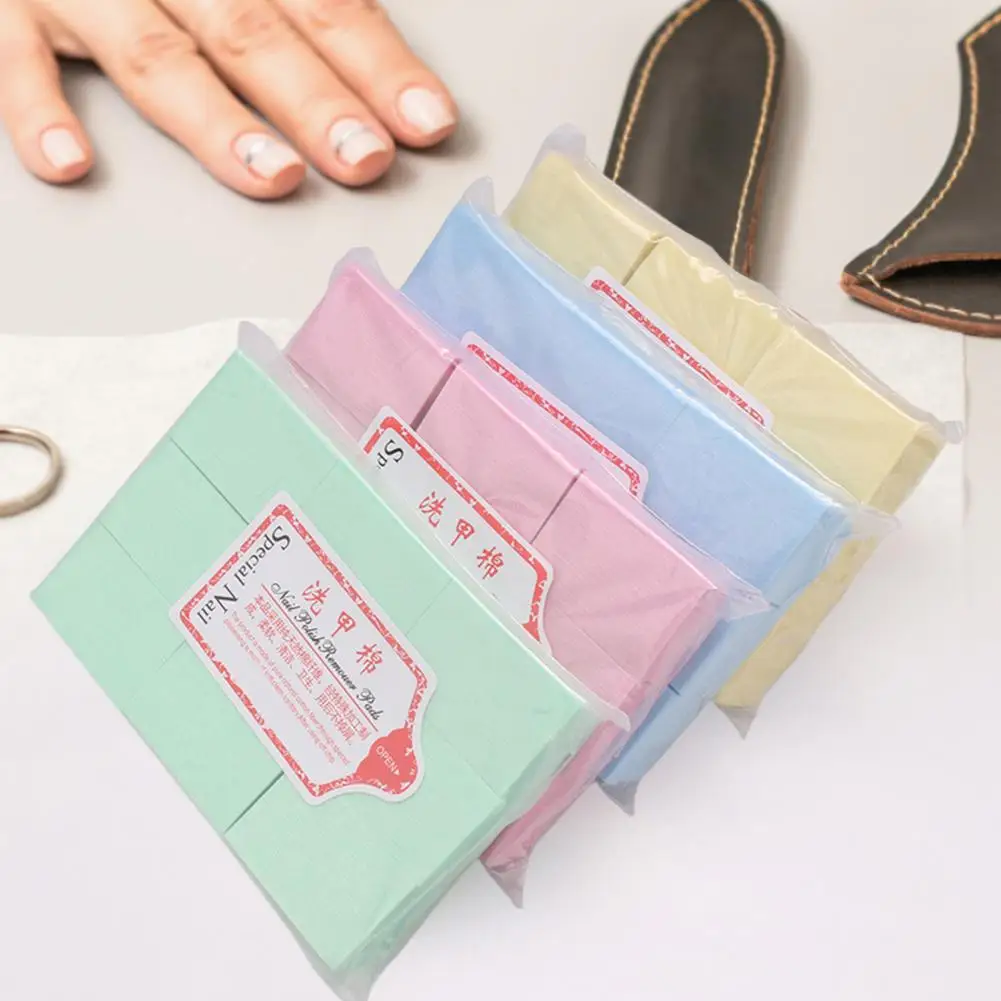 

1 Bag Nail Polish Remover Safe Ingredients No Odor Lint Free Gel Cotton Varnish Polish Remover Nail Gel Wipes for Nail Salon