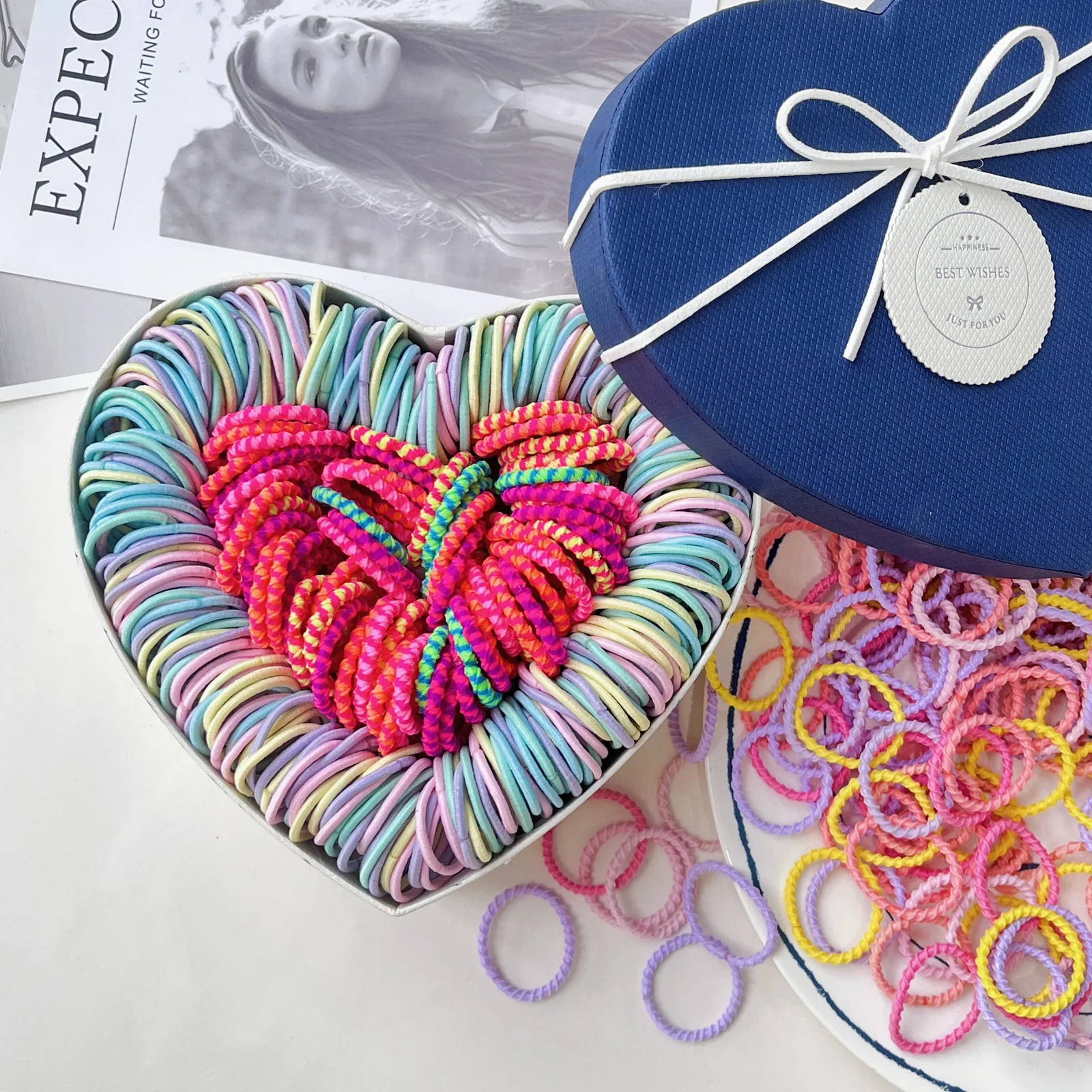 Elastic Rubber Band Hair Band Child Baby Headband Scrunchie Hair Accessories For Hair