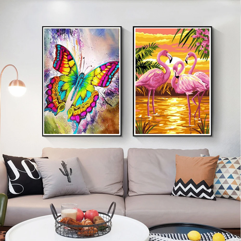 Алмазная 5D картина сделай сам полноформатная круглая мозаика с изображением