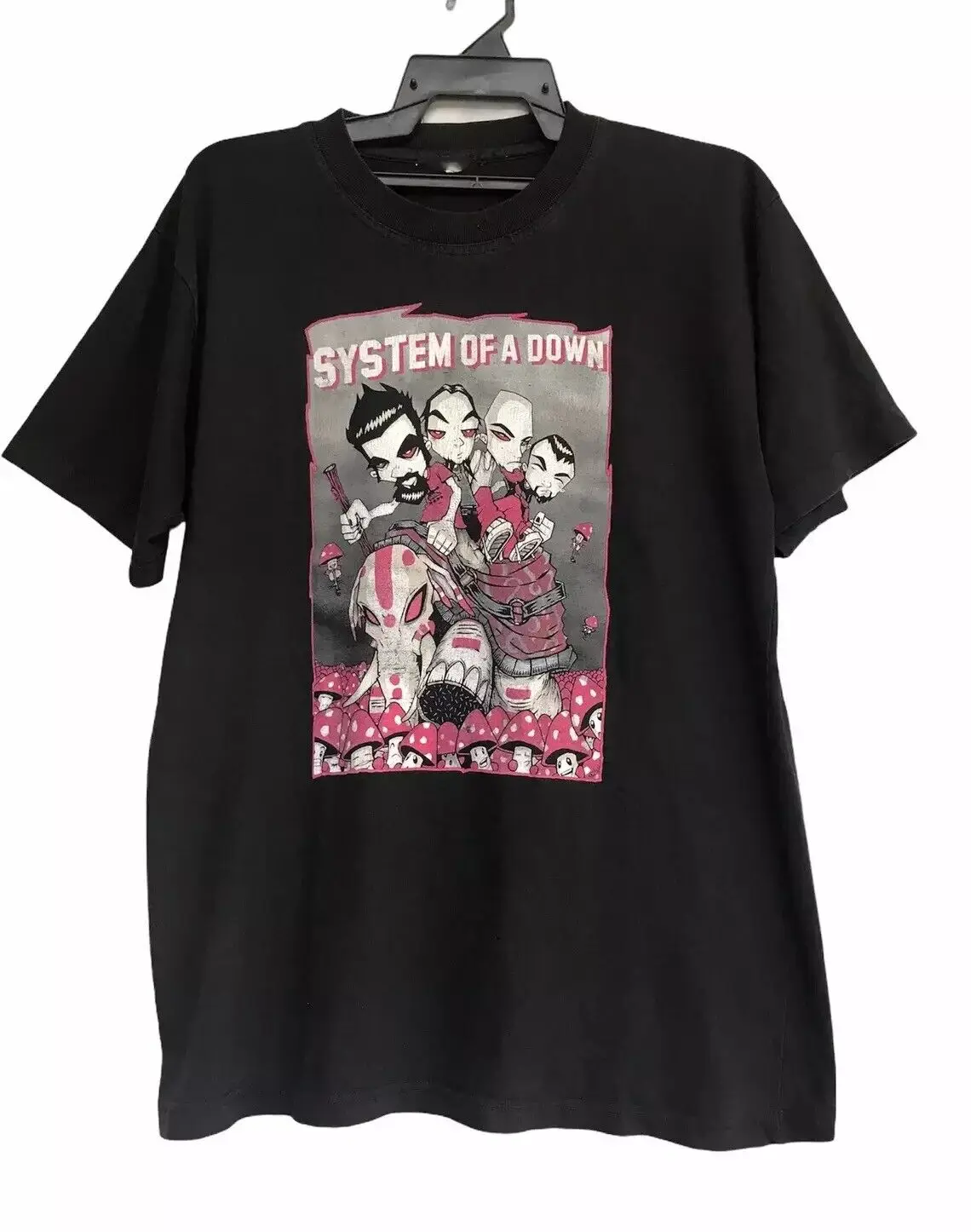 System of a down Australia Tour 2002 T Shirt reprin t hot new shirt
