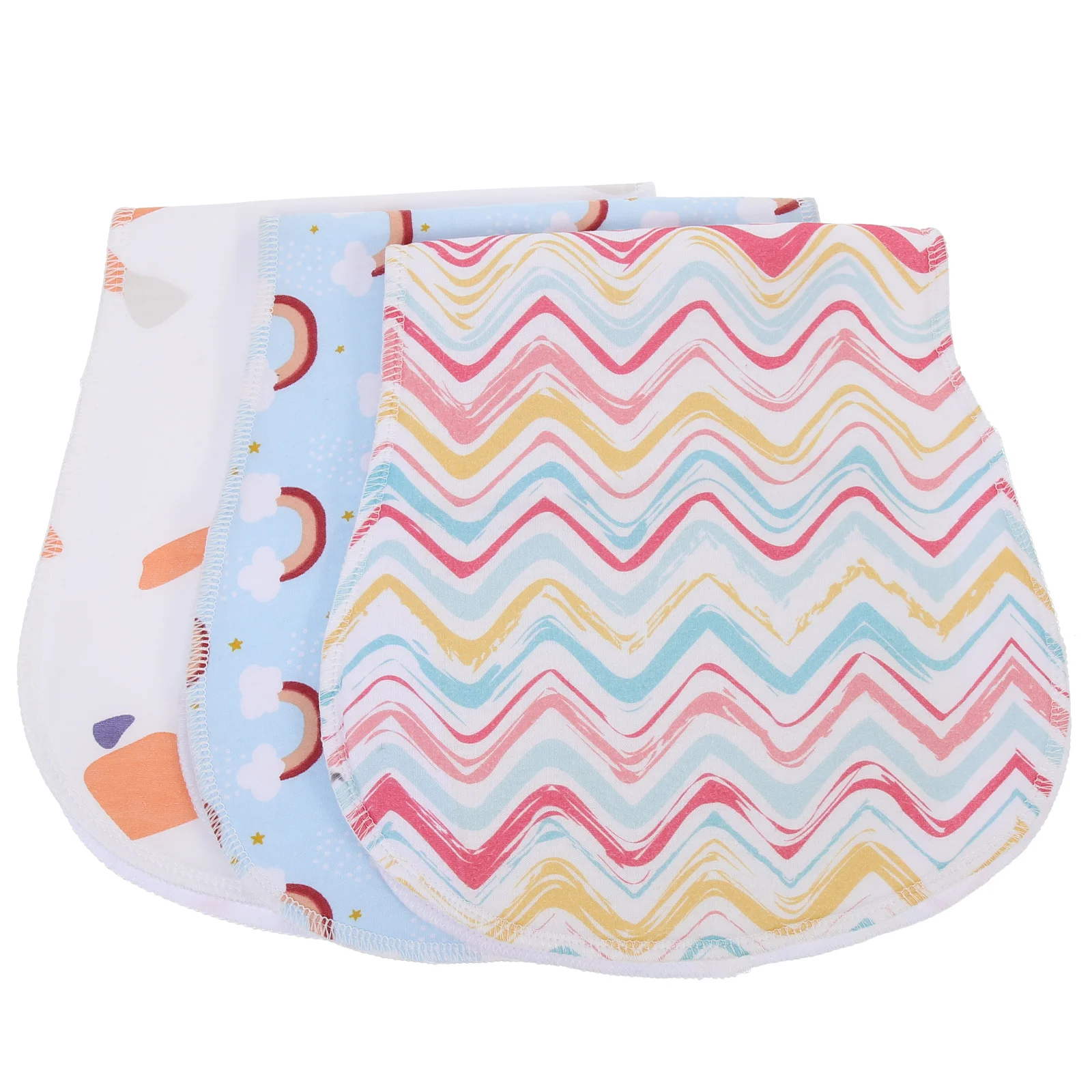 

3Pcs Infant Hiccup Towel Baby Saliva Towel Baby Sweat Cloth Newborn Towel for Home