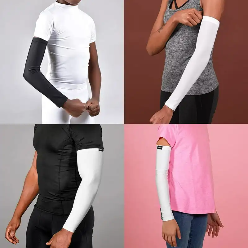

arm sleeves provide UPF 50 Washable pink