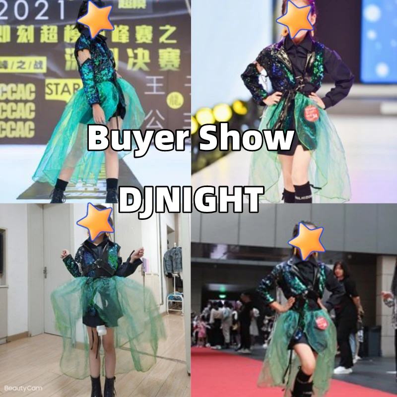 Детская одежда в стиле хип-хоп модный костюм высокого качества танцевальный для