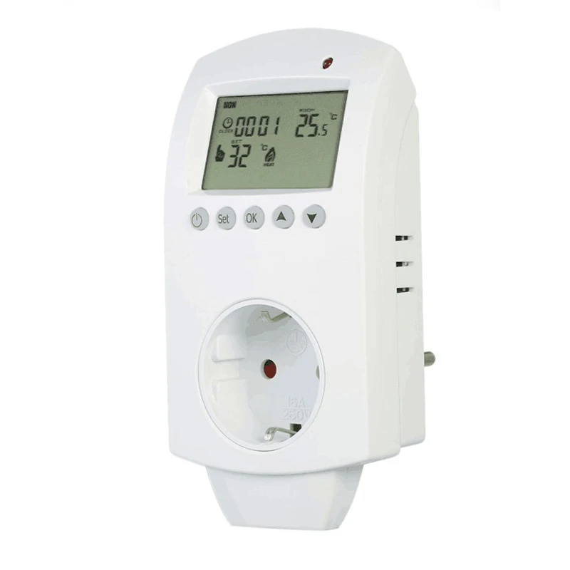 

Smart Radiator Actuator Programmable Temperature Controller Air Conditioner Thermoregulator Wall Plug In Thermostat