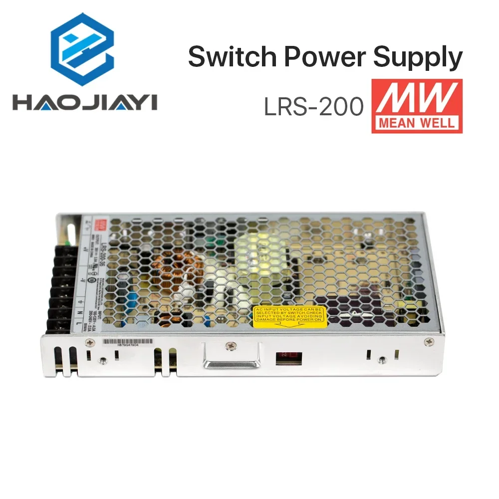 Импульсный источник питания Meanwell 12 В 24 36 48 200 Вт оригинальный МВт тайваньский