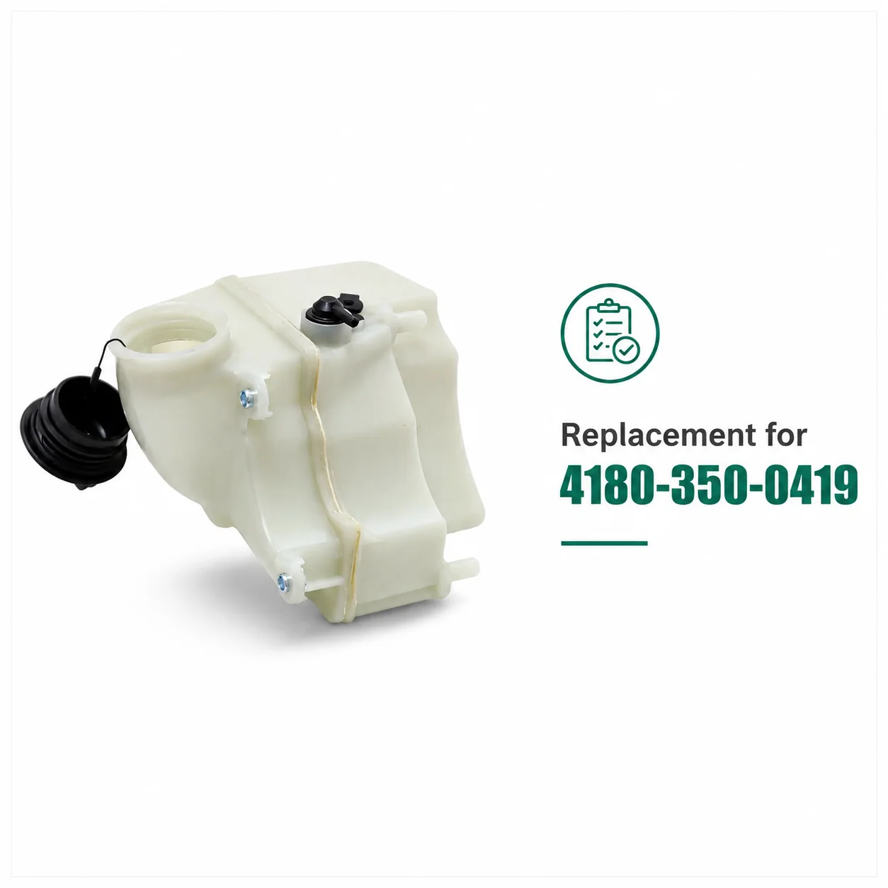 Фото Топливный бак в сборе для Stihl FC90 FC95 FC100 FC110 HL90 HL95 HL100 HT100 HT101 HT103 HT130 HT131 с крышкой и фильтром, OEM 41803500419 №2