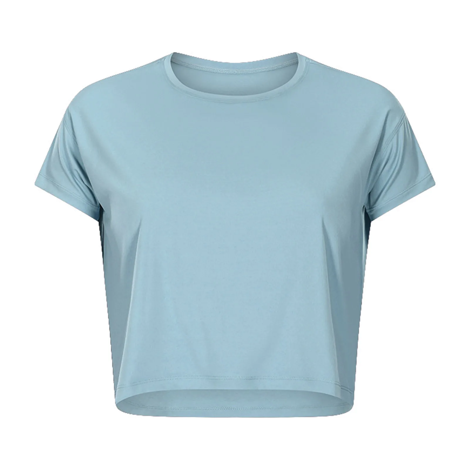 

Women's Fitness T-Shirts Sun Protection Quick Dry Workout Tops for Hiking Fishing Wear