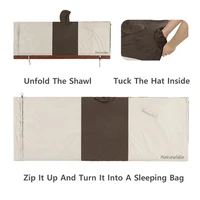 Еще один вариант пончо-спальника, теперь от Naturehike#2