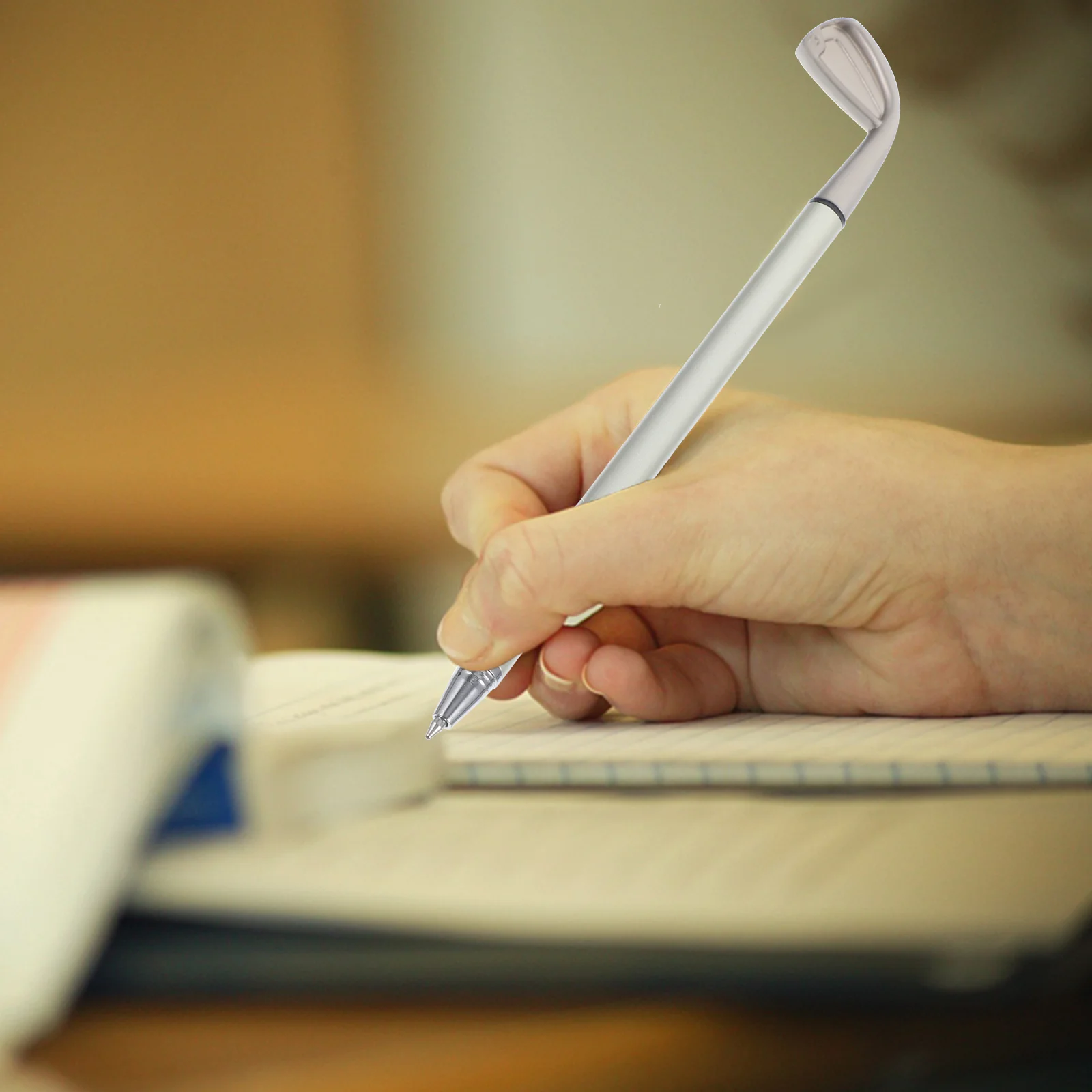 

Golf Club Pen Student Awards Funny Pens Desk Ballpoint Gift Office Stationery Souvenirs Ball-point Metal Gifts