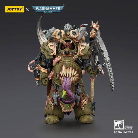 Точечные товары JOYTOY Dark Source 1/18 Warhammer 40K Death Guard Death Suit Терминатор Warrior Подвижная фигурка Новый выпуск