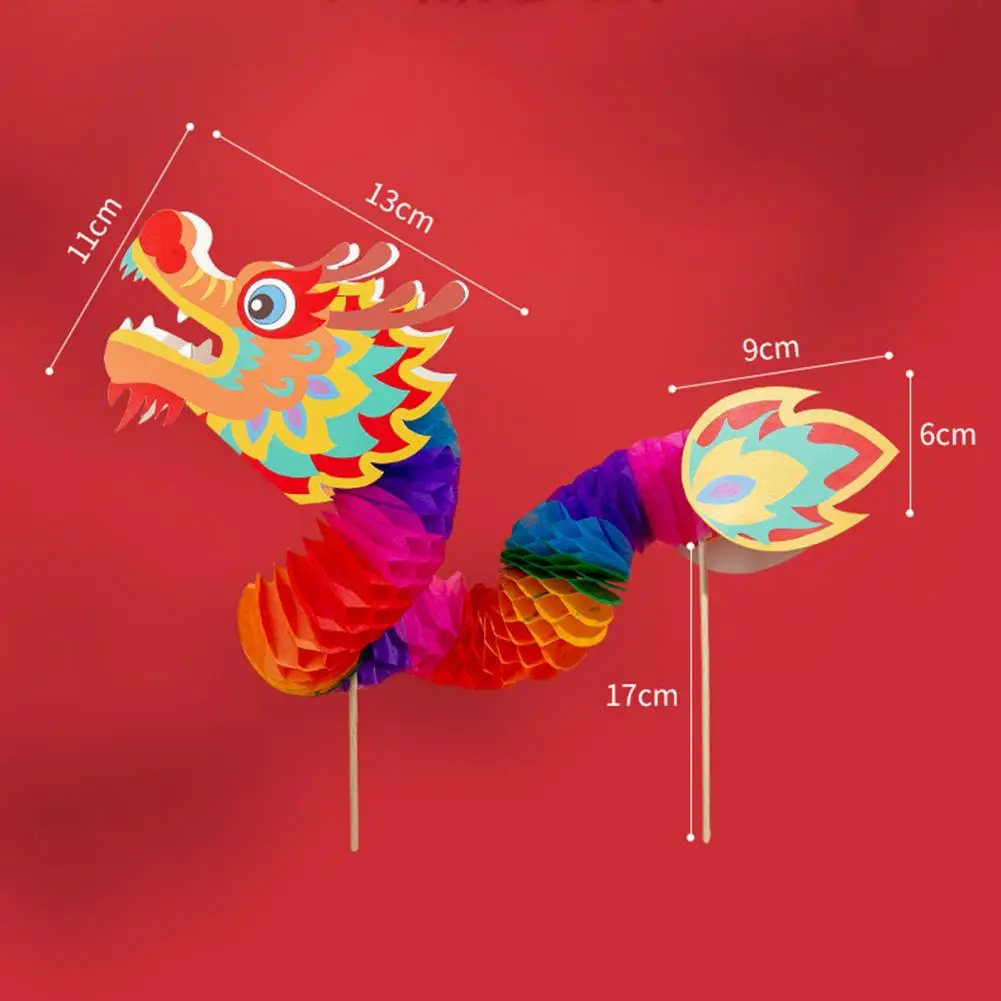 Деревянная палочка бумажный весенний фестиваль сделай сам ремесло праздник года