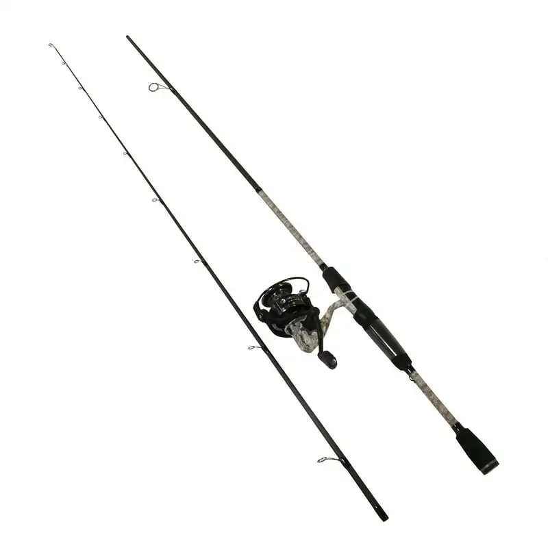 

American Hero Camo 400 6.2 1 7'-2pc Med Spinning Combo IM7