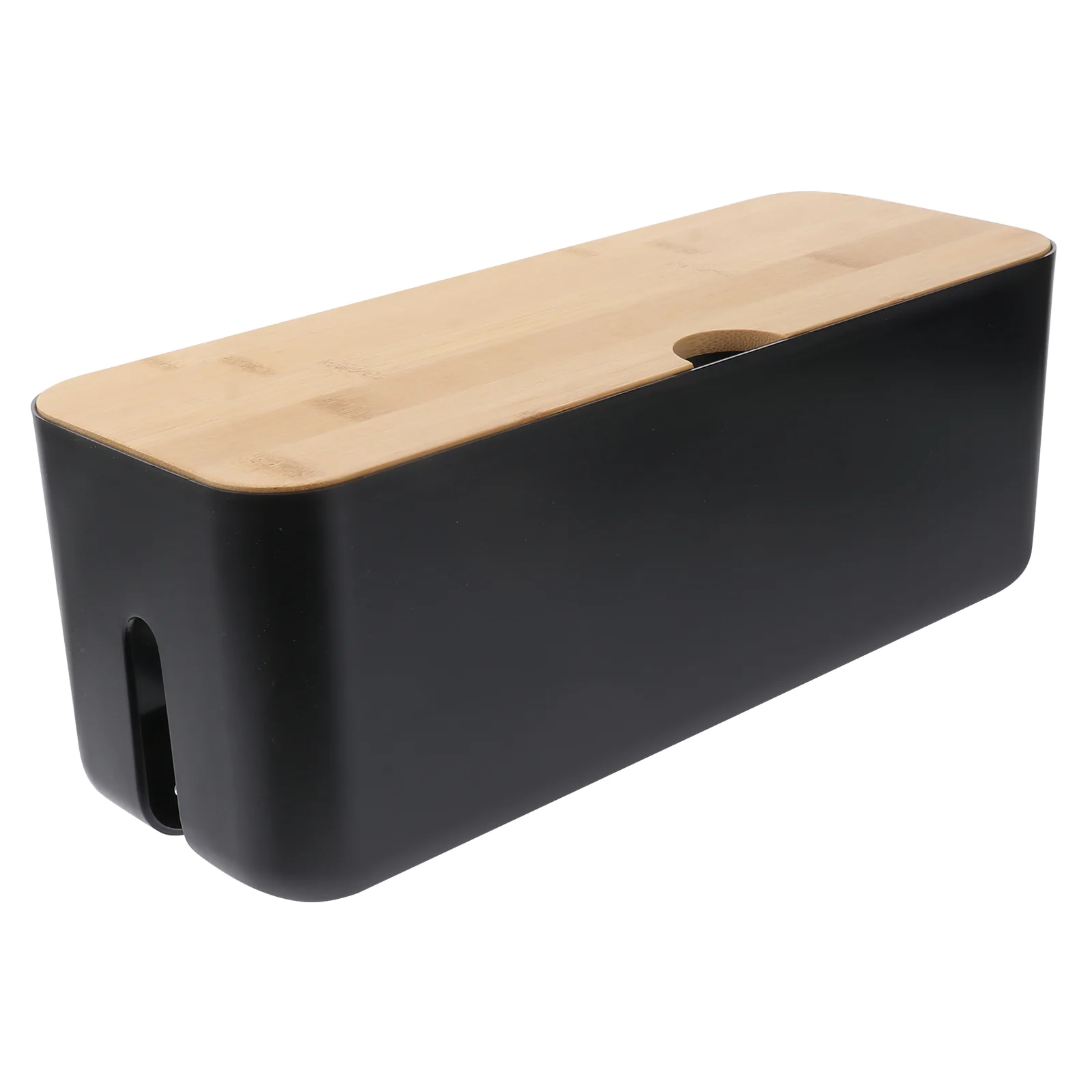 

Box Organizer Cable Cord Wire Storage Management Hider Power Cables Container Strip Tidy Desk Case Household Sockethiding