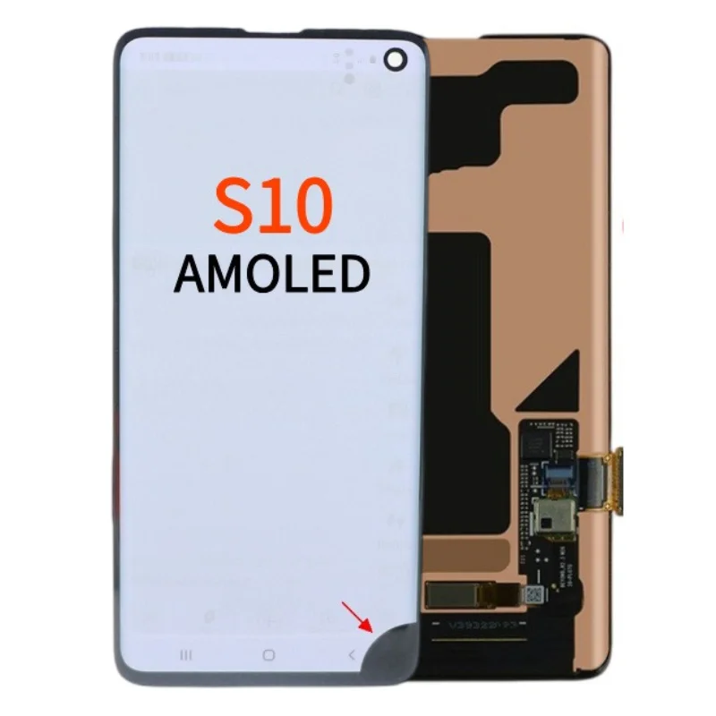 Фото ORI 120HZ AMOLED LCD-дисплей для Samsung Galaxy S10 SM-G973 G973B G973D G973W, сенсорный экран, замена дисплея №1