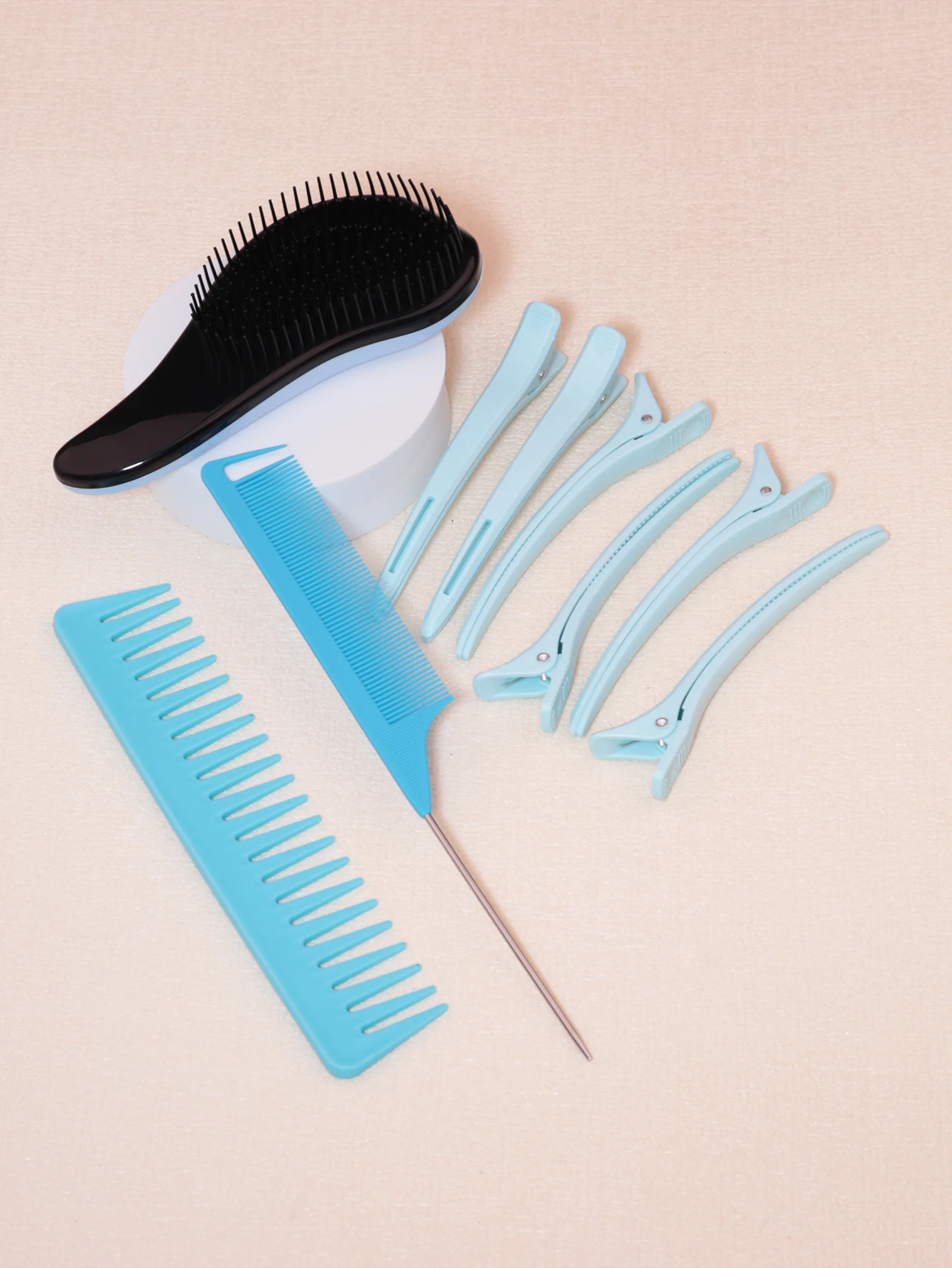 Антистатический Набор Для Укладки Волос Из 9 Предметов