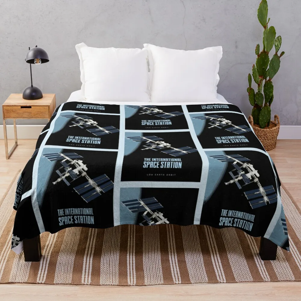 Одеяло Путешествие в МКС Мягкие кровати забавный подарок Пледеры Furrys