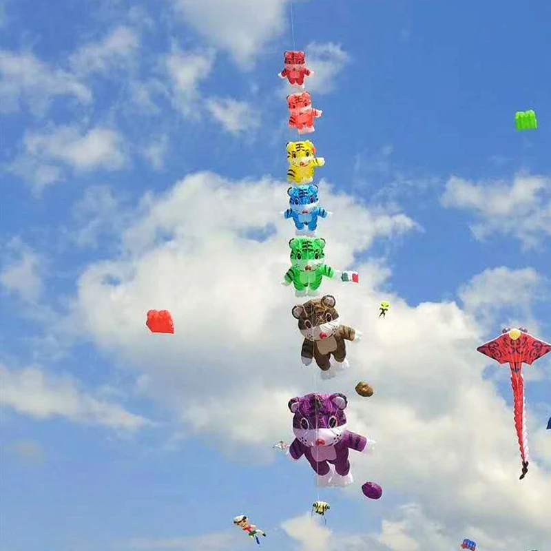 Бесплатная доставка гигантский мягкий воздушный змей ветряные weifang катушка для