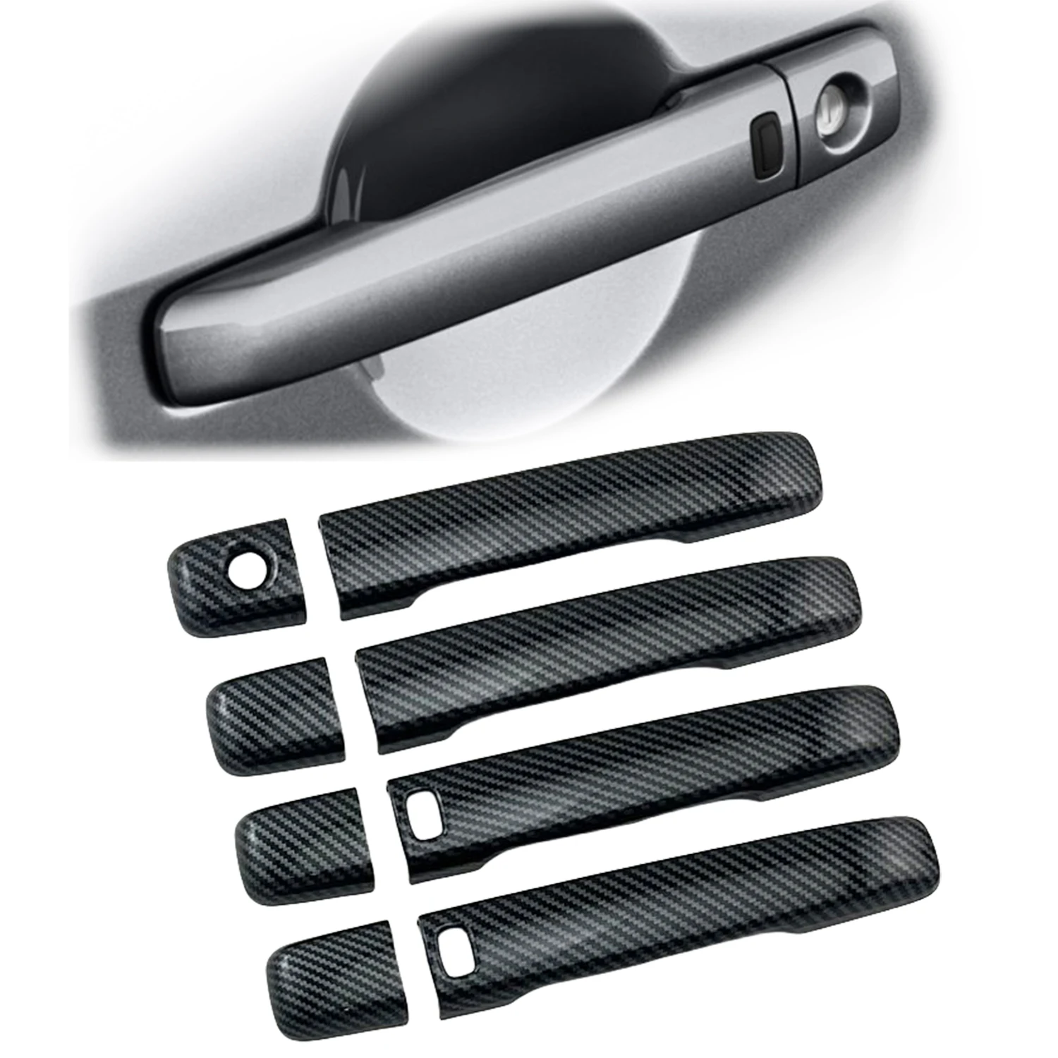 Высококачественные насадки на чаши дверных ручек АБС-пластик глянцевые