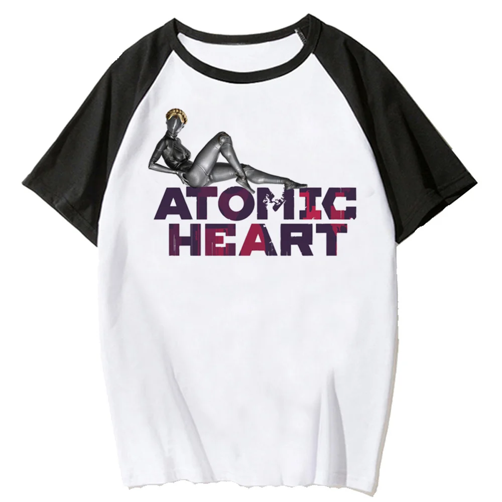 

Atomic Heart Tee women Y2K comic summer t-shirts female comic anime graphic clothes