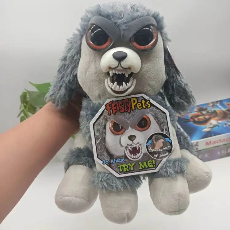 

Funny Face Changing Unicorn Feisty Pets Soft Toys For Children Stuffed Plush Dragon Angry Animals Doll Panda Xmas Gift For Kids